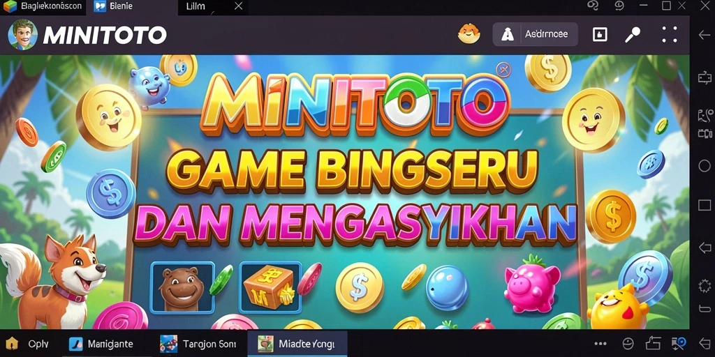 Tampilan gameplay seru dan interaktif di MINITOTO.