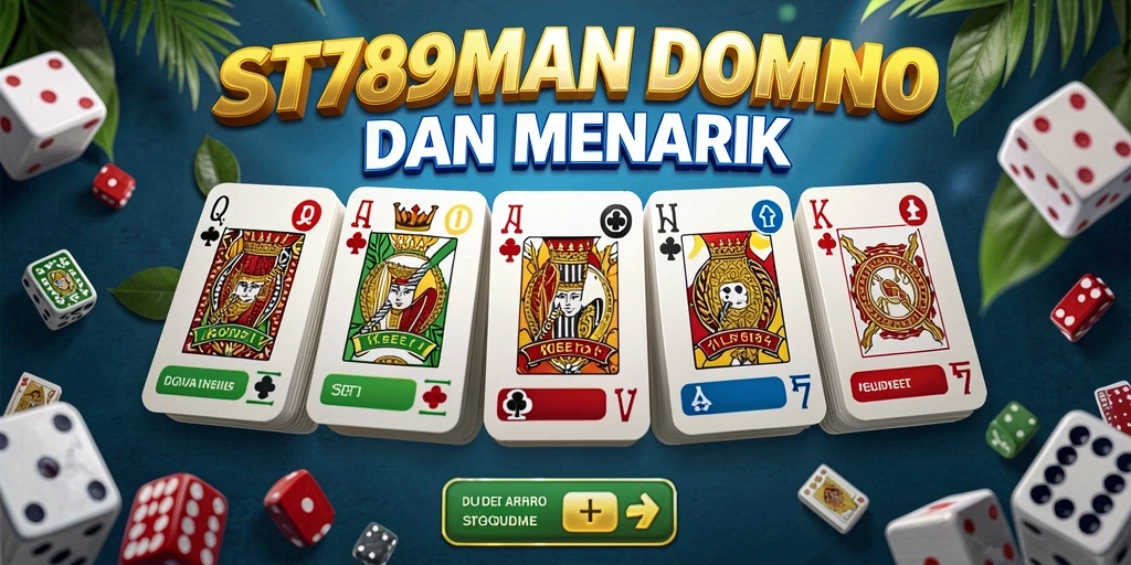 Screenshot ST789 menampilkan gameplay Domino yang menarik.
